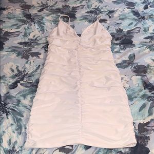 White Body con Dress
